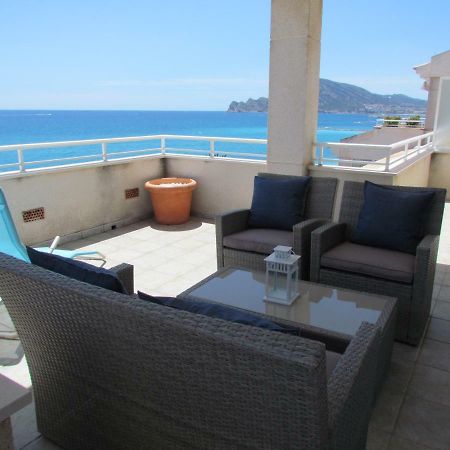 Beach Front Line Penthouse In Altea Kültér fotó