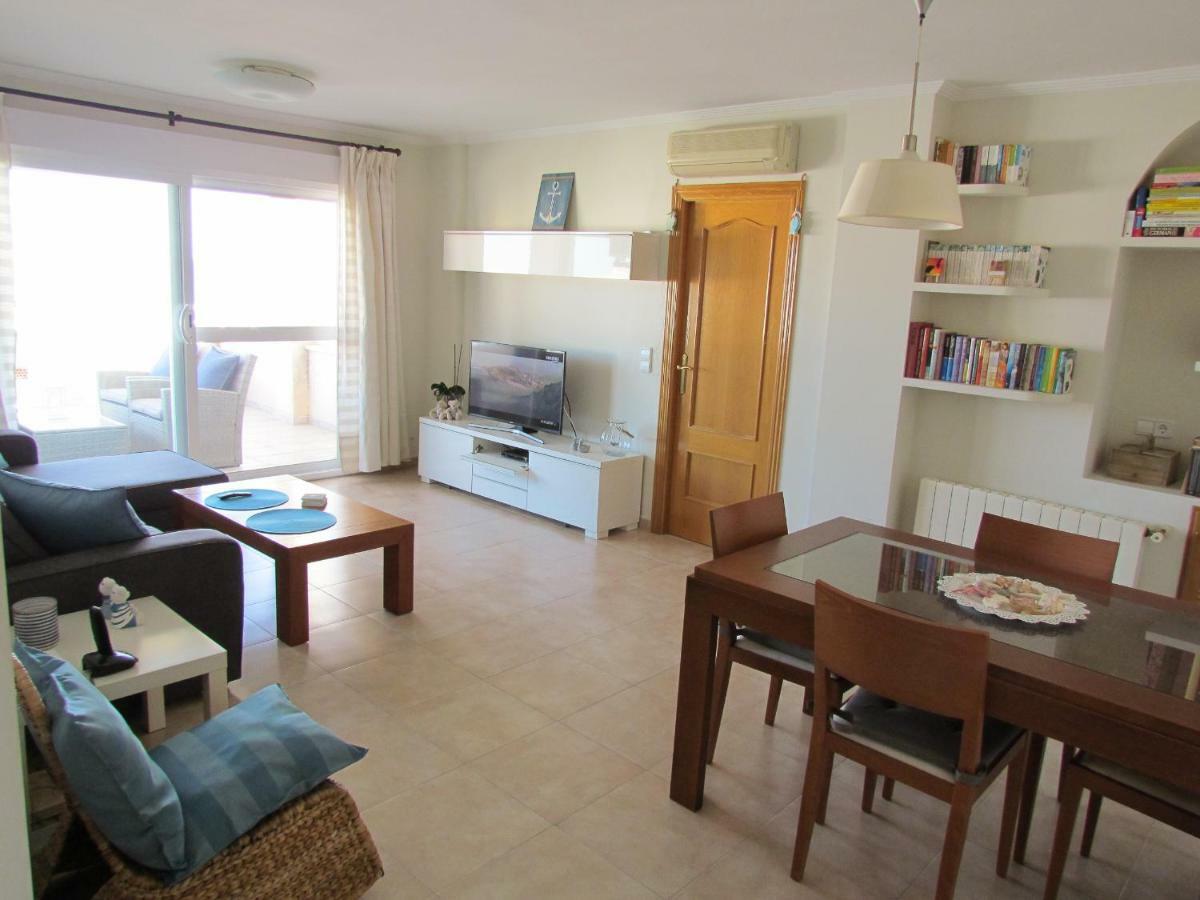 Beach Front Line Penthouse In Altea Kültér fotó