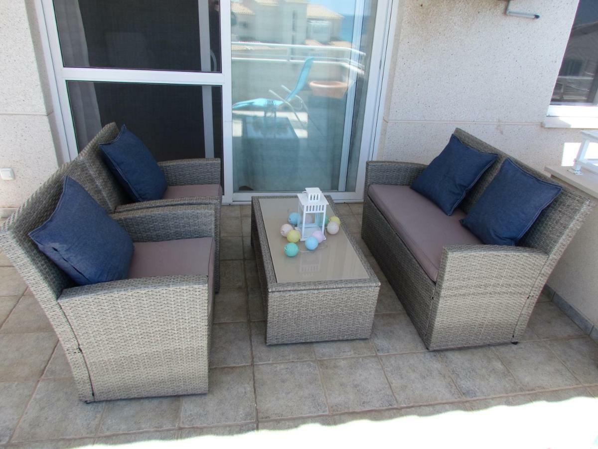 Beach Front Line Penthouse In Altea Kültér fotó