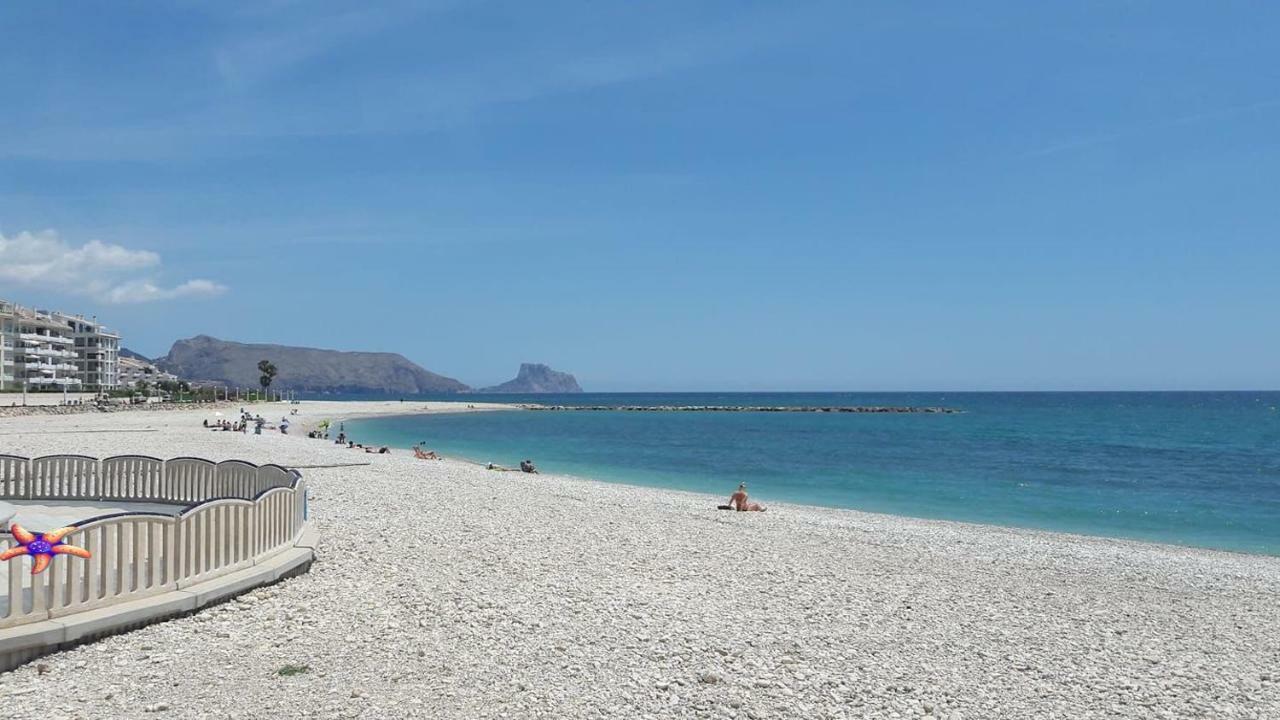 Beach Front Line Penthouse In Altea Kültér fotó